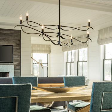 Hubbardton Forge Willow 6-Light Large Chandelier 7