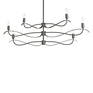 Hubbardton Forge 136350 Willow Small 6 Incandescent Light Pendant