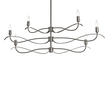 Hubbardton Forge 136350 Willow Small 6 Incandescent Light Pendant
