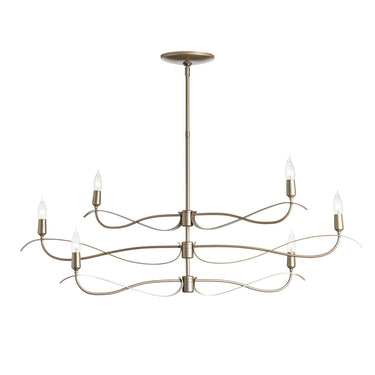 Hubbardton Forge 136350 Willow Small 6 Incandescent Light Pendant