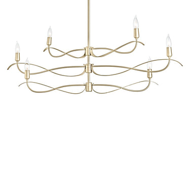 Hubbardton Forge 136350 Willow Small 6 Incandescent Light Pendant