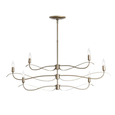 Hubbardton Forge Willow 6-Light Small Chandelier 