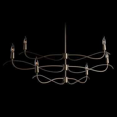 Hubbardton Forge Willow 6-Light Small Chandelier 5