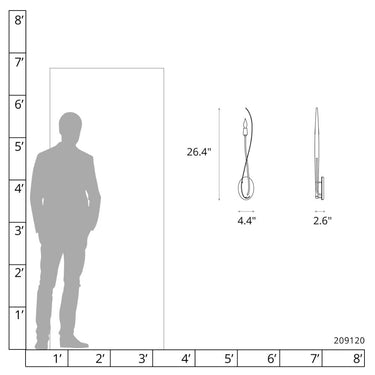 Hubbardton Forge Willow Sconce 3