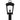 Huck 1 Light Outdoor Post in Earth Black 4
