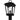 Huck 1 Light Outdoor Post in Earth Black 5