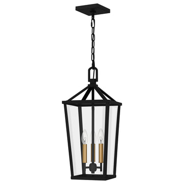 Hull 3 Light Mini Pendant in Matte Black 4