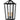 Hull 3 Light Outdoor Pendant in Matte Black 2