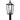 Hull 3 Light Outdoor Post in Matte Black 3