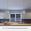 Hunter Lighting 19-HL1 Astwood 4 Light Chandelier 19