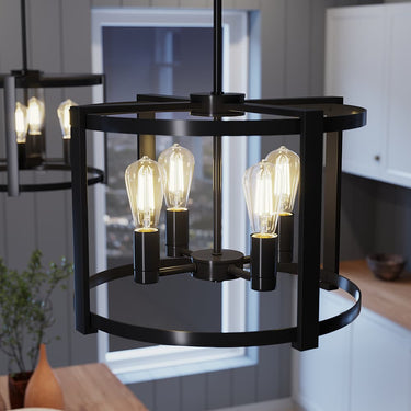 Hunter Lighting 19-HL1 Astwood 4 Light Chandelier 23