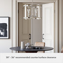 Hunter Lighting 19-HL1 Astwood 4 Light Chandelier 32