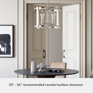 Hunter Lighting 19-HL1 Astwood 4 Light Chandelier 32