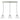 Hunter Lighting 19-HL10 Cypress Grove 3 Light Linear Cluster - Crescent Harbor