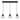 Hunter Lighting 19-HL10 Cypress Grove 3 Light Linear Cluster - Crescent Harbor