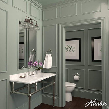 Hunter Lighting 19-HL12 Cypress Grove 3 Light Vanity 16