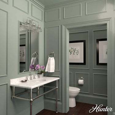 Hunter Lighting 19-HL12 Cypress Grove 3 Light Vanity 7