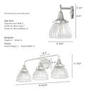 Hunter Lighting 19-HL12 Cypress Grove 3 Light Vanity 8