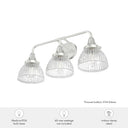 Hunter Lighting 19-HL12 Cypress Grove 3 Light Vanity 9