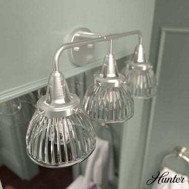 Hunter Lighting 19-HL12 Cypress Grove 3 Light Vanity 4