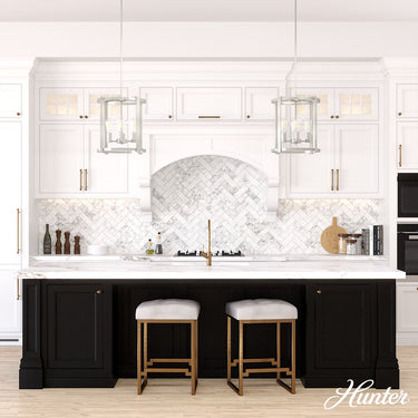 Hunter Lighting 19-HL2 Astwood 4 Light Chandelier 12