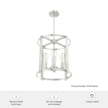 Hunter Lighting 19-HL2 Astwood 4 Light Chandelier 14