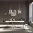 Hunter Lighting 19-HL2 Astwood 4 Light Chandelier 5