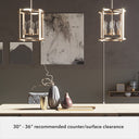 Hunter Lighting 19-HL2 Astwood 4 Light Chandelier 8