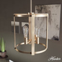 Hunter Lighting 19-HL2 Astwood 4 Light Chandelier 3