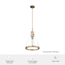 Hunter Lighting 19-HL26 Van Nuys 1 Light Pendant 19