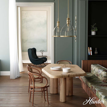 Hunter Lighting 19-HL26 Van Nuys 1 Light Pendant 22