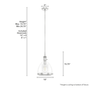 Hunter Lighting 19-HL26 Van Nuys 1 Light Pendant 28