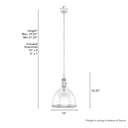 Hunter Lighting 19-HL26 Van Nuys 1 Light Pendant 40