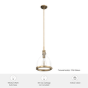 Hunter Lighting 19-HL26 Van Nuys 1 Light Pendant 11