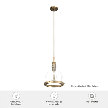 Hunter Lighting 19-HL26 Van Nuys 1 Light Pendant 11