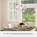Hunter Lighting 1900 Astwood 1 Light Mini Pendant 18