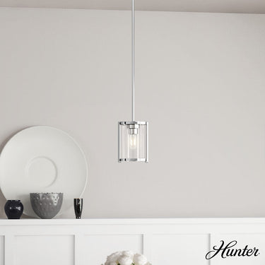 Hunter Lighting 1900 Astwood 1 Light Mini Pendant 4