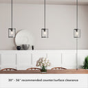Hunter Lighting 1900 Astwood 1 Light Mini Pendant 9