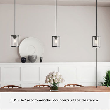 Hunter Lighting 1900 Astwood 1 Light Mini Pendant 9
