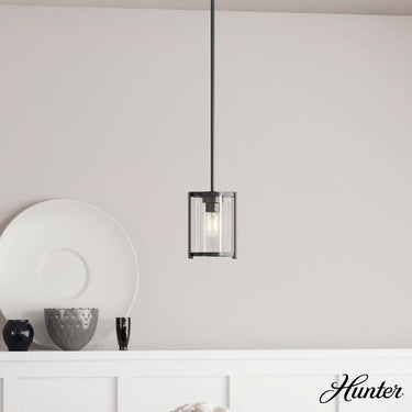 Hunter Lighting 1900 Astwood 1 Light Mini Pendant 3