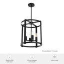 Hunter Lighting 1900-HL Astwood 4 Light Chandelier 8