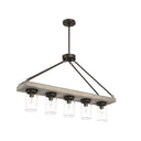 Hunter Lighting 1900-HL2 Devon Park 5 Light Linear Chandelier 21