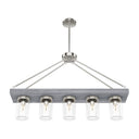 Hunter Lighting 1900-HL2 Devon Park 5 Light Linear Chandelier 1