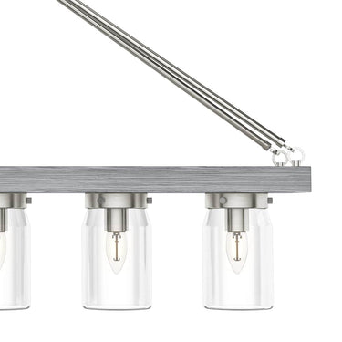 Hunter Lighting 1900-HL2 Devon Park 5 Light Linear Chandelier 11
