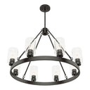 Hunter Lighting 1901 Hartland 8 Light Chandelier 19
