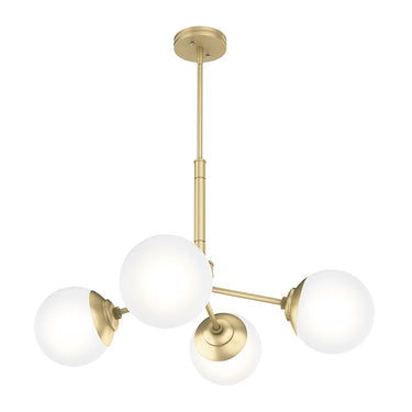 Hunter Lighting 1901-HL Hepburn 4 Light Chandelier 2