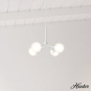 Hunter Lighting 1901-HL Hepburn 4 Light Chandelier 3