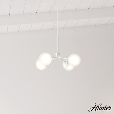 Hunter Lighting 1901-HL Hepburn 4 Light Chandelier 3