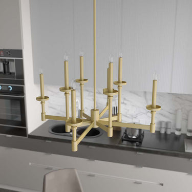 Hunter Lighting 1905 Briargrove 2-Tier 8 Light Chandelier 12
