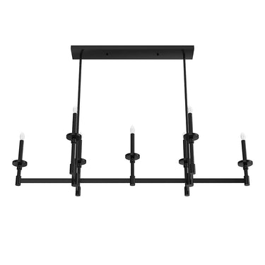 Hunter Lighting 1905-HL Donelson 7 Light Linear Chandelier 18